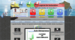 Desktop Screenshot of logiciels-faciles.fr